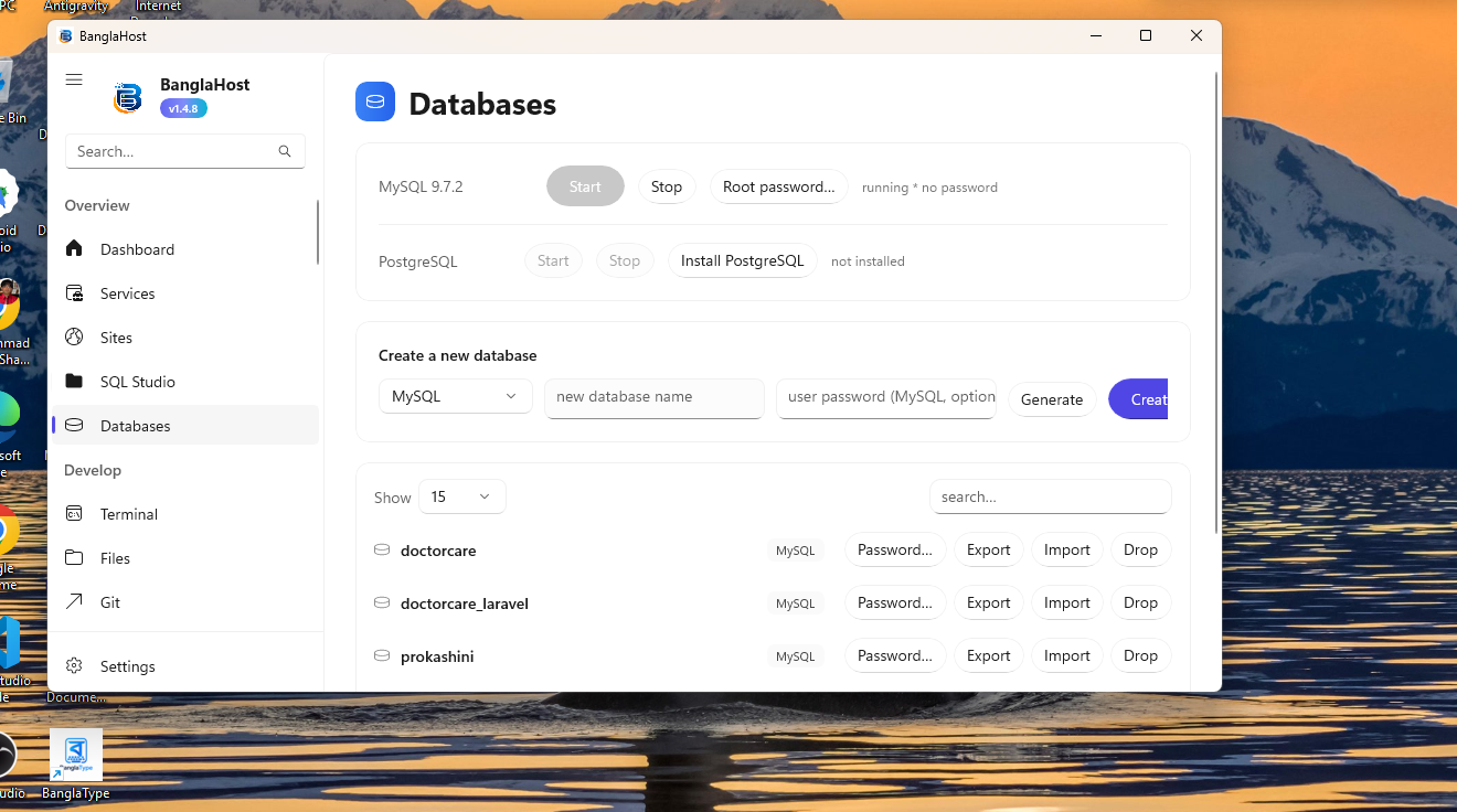 Database Backup